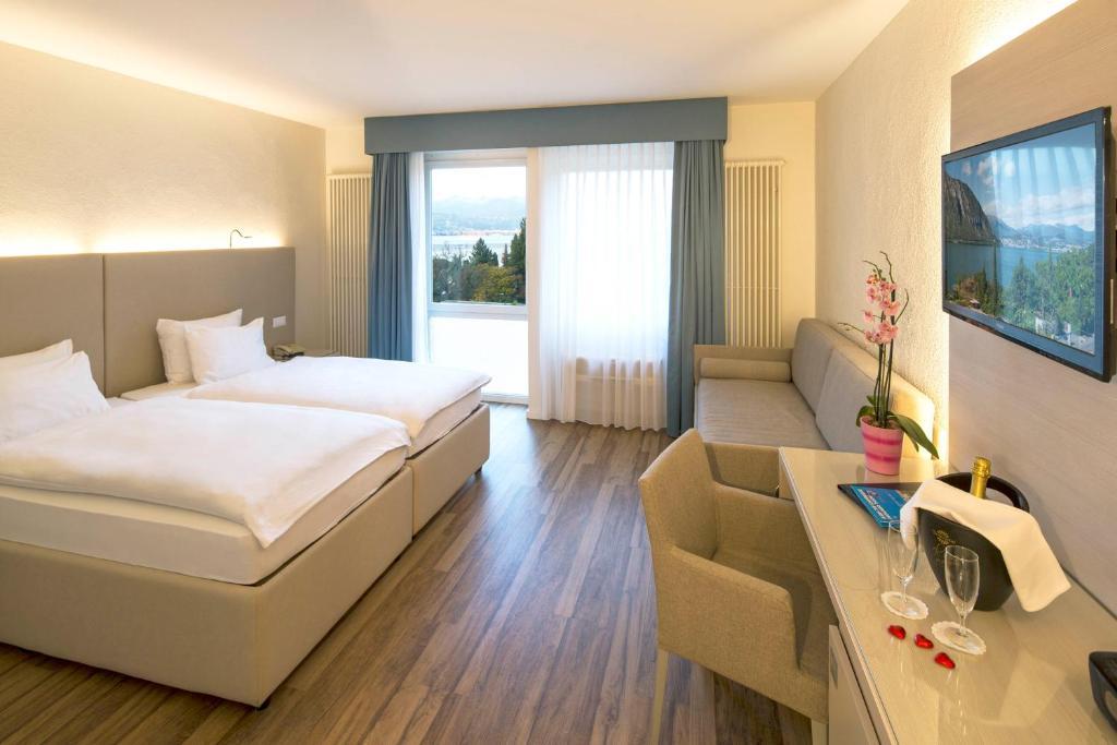 Hotel Campione Bissone Ngoại thất bức ảnh